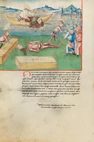 An illustration from Diebold Schilling, Amtliche Berner Chronik, vol. 1 (1478)