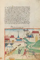 An illustration from Diebold Schilling, Amtliche Berner Chronik, vol. 1 (1478)