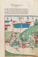 An illustration from Diebold Schilling, Amtliche Berner Chronik, vol. 1 (1478)