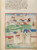 An illustration from Diebold Schilling, Amtliche Berner Chronik, vol. 1 (1478)
