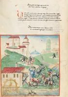 An illustration from Diebold Schilling, Amtliche Berner Chronik, vol. 1 (1478)