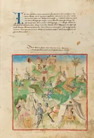 An illustration from Diebold Schilling, Amtliche Berner Chronik, vol. 1 (1478)