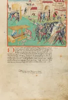 An illustration from Diebold Schilling, Amtliche Berner Chronik, vol. 1 (1478)