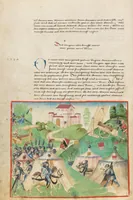 Picture 34 of 180 from Diebold Schilling, Amtliche Berner Chronik, vol. 1 (1478), leaf 82