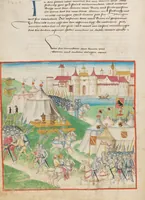 An illustration from Diebold Schilling, Amtliche Berner Chronik, vol. 1 (1478)