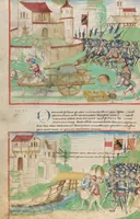 An illustration from Diebold Schilling, Amtliche Berner Chronik, vol. 1 (1478)