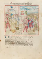 An illustration from Diebold Schilling, Amtliche Berner Chronik, vol 2 (1478)