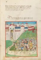An illustration from Diebold Schilling, Amtliche Berner Chronik, vol 2 (1478)