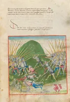 An illustration from Diebold Schilling, Amtliche Berner Chronik, vol 2 (1478)