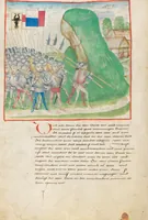 An illustration from Diebold Schilling, Amtliche Berner Chronik, vol 2 (1478)