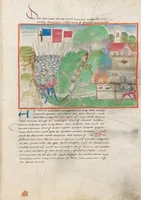 An illustration from Diebold Schilling, Amtliche Berner Chronik, vol 2 (1478)