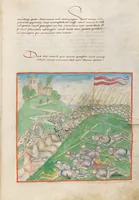 An illustration from Diebold Schilling, Amtliche Berner Chronik, vol 2 (1478)