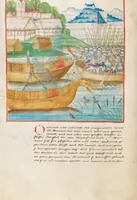 An illustration from Diebold Schilling, Amtliche Berner Chronik, vol 2 (1478)
