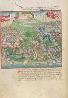 An illustration from Diebold Schilling, Amtliche Berner Chronik, vol 2 (1478)