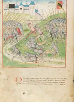 An illustration from Diebold Schilling, Amtliche Berner Chronik, vol 2 (1478)