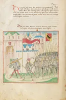 An illustration from Diebold Schilling, Amtliche Berner Chronik, vol 2 (1478)