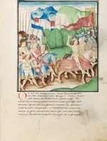An illustration from Diebold Schilling, Amtliche Berner Chronik, vol. 3 (1478)