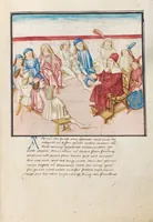 An illustration from Diebold Schilling, Amtliche Berner Chronik, vol. 3 (1478)
