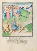 An illustration from Diebold Schilling, Amtliche Berner Chronik, vol. 3 (1478)