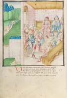 An illustration from Diebold Schilling, Amtliche Berner Chronik, vol. 3 (1478)