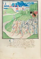 An illustration from Diebold Schilling, Amtliche Berner Chronik, vol. 3 (1478)