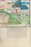 An illustration from Diebold Schilling, Amtliche Berner Chronik, vol. 3 (1478)