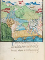An illustration from Diebold Schilling, Amtliche Berner Chronik, vol. 3 (1478)