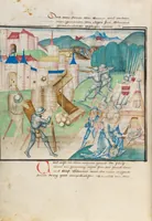 An illustration from Diebold Schilling, Amtliche Berner Chronik, vol. 3 (1478)