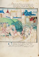 An illustration from Diebold Schilling, Amtliche Berner Chronik, vol. 3 (1478)