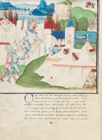 An illustration from Diebold Schilling, Amtliche Berner Chronik, vol. 3 (1478)