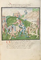 An illustration from Diebold Schilling, Amtliche Berner Chronik, vol. 3 (1478)