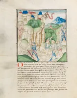 An illustration from Diebold Schilling, Amtliche Berner Chronik, vol. 3 (1478)