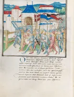 An illustration from Diebold Schilling, Amtliche Berner Chronik, vol. 3 (1478)
