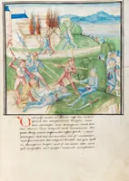 An illustration from Diebold Schilling, Amtliche Berner Chronik, vol. 3 (1478)