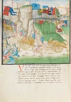 An illustration from Diebold Schilling, Amtliche Berner Chronik, vol. 3 (1478)