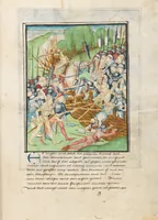 An illustration from Diebold Schilling, Amtliche Berner Chronik, vol. 3 (1478)