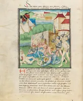 An illustration from Diebold Schilling, Amtliche Berner Chronik, vol. 3 (1478)