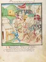 An illustration from Diebold Schilling, Amtliche Berner Chronik, vol. 3 (1478)