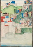 An illustration from Diebold Schilling, Amtliche Berner Chronik, vol. 3 (1478)