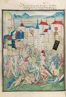 An illustration from Diebold Schilling, Amtliche Berner Chronik, vol. 3 (1478)