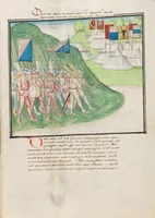 An illustration from Diebold Schilling, Amtliche Berner Chronik, vol. 3 (1478)