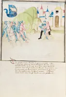 An illustration from Diebold Schilling, Amtliche Berner Chronik, vol. 3 (1478)