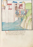An illustration from Diebold Schilling, Amtliche Berner Chronik, vol. 3 (1478)