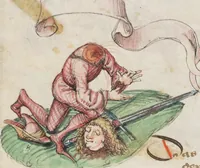 An illustration from Diebold Schilling, Amtliche Berner Chronik, vol. 3 (1478)