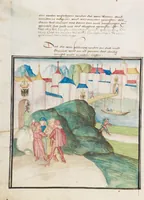 An illustration from Diebold Schilling, Amtliche Berner Chronik, vol. 3 (1478)