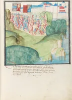 An illustration from Diebold Schilling, Amtliche Berner Chronik, vol. 3 (1478)