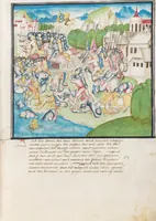 An illustration from Diebold Schilling, Amtliche Berner Chronik, vol. 3 (1478)