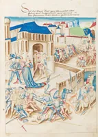 An illustration from Diebold Schilling, Amtliche Berner Chronik, vol. 3 (1478)