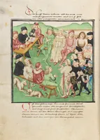 An illustration from Diebold Schilling, Amtliche Berner Chronik, vol. 3 (1478)