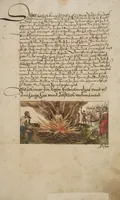 An illustration from Silbereisen: Chronicon Helvetiae, Part I (1576)